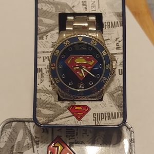 NIB Superman watch in original tin